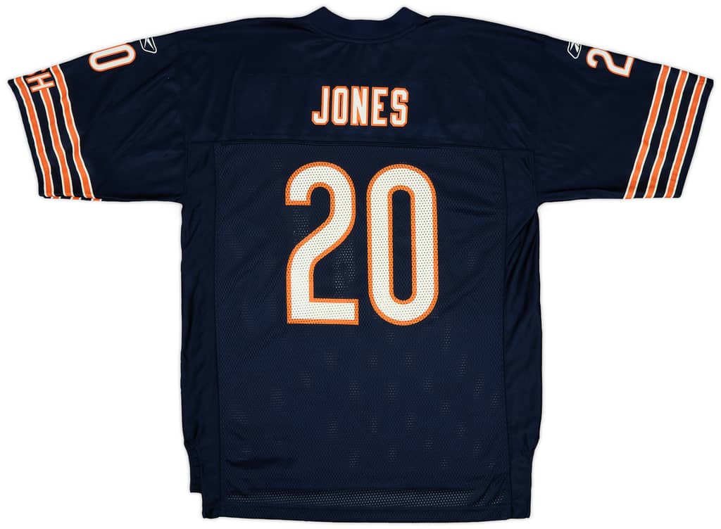 2005-06 Chicago Bears Jones #20 Reebok On Field Home Jersey - 9/10 - (L)