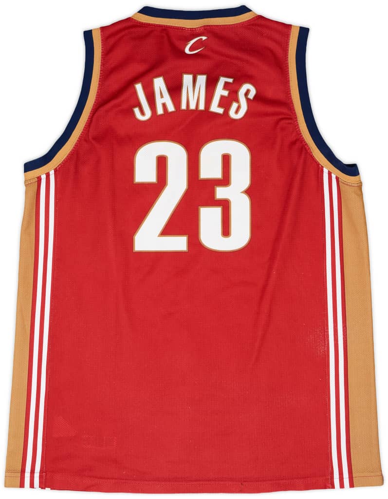 2003-10 Cleveland Cavaliers James #23 Champion Away Jersey - 7/10 - (L)