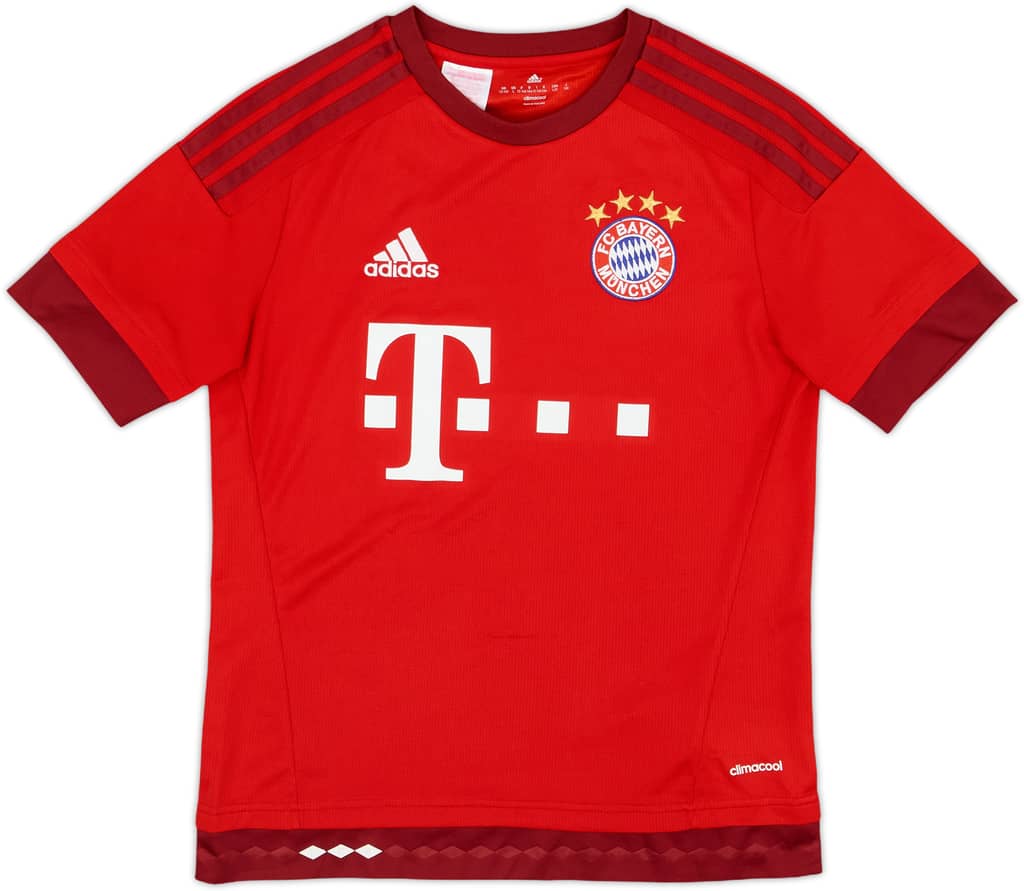 2015-16 Bayern Munich Home Shirt - 8/10 - (L.Boys)
