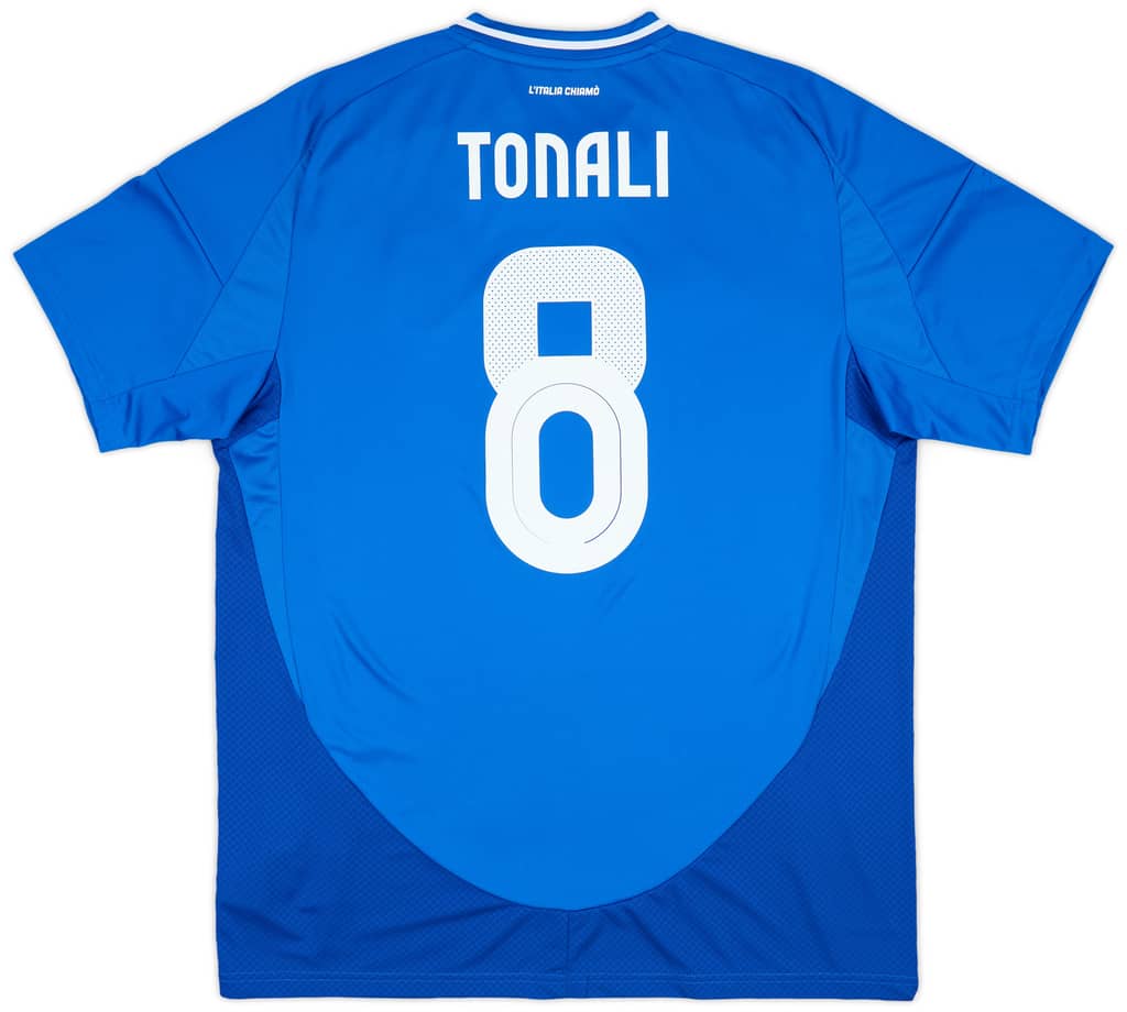 2024-25 Italy Home Shirt Tonali #8