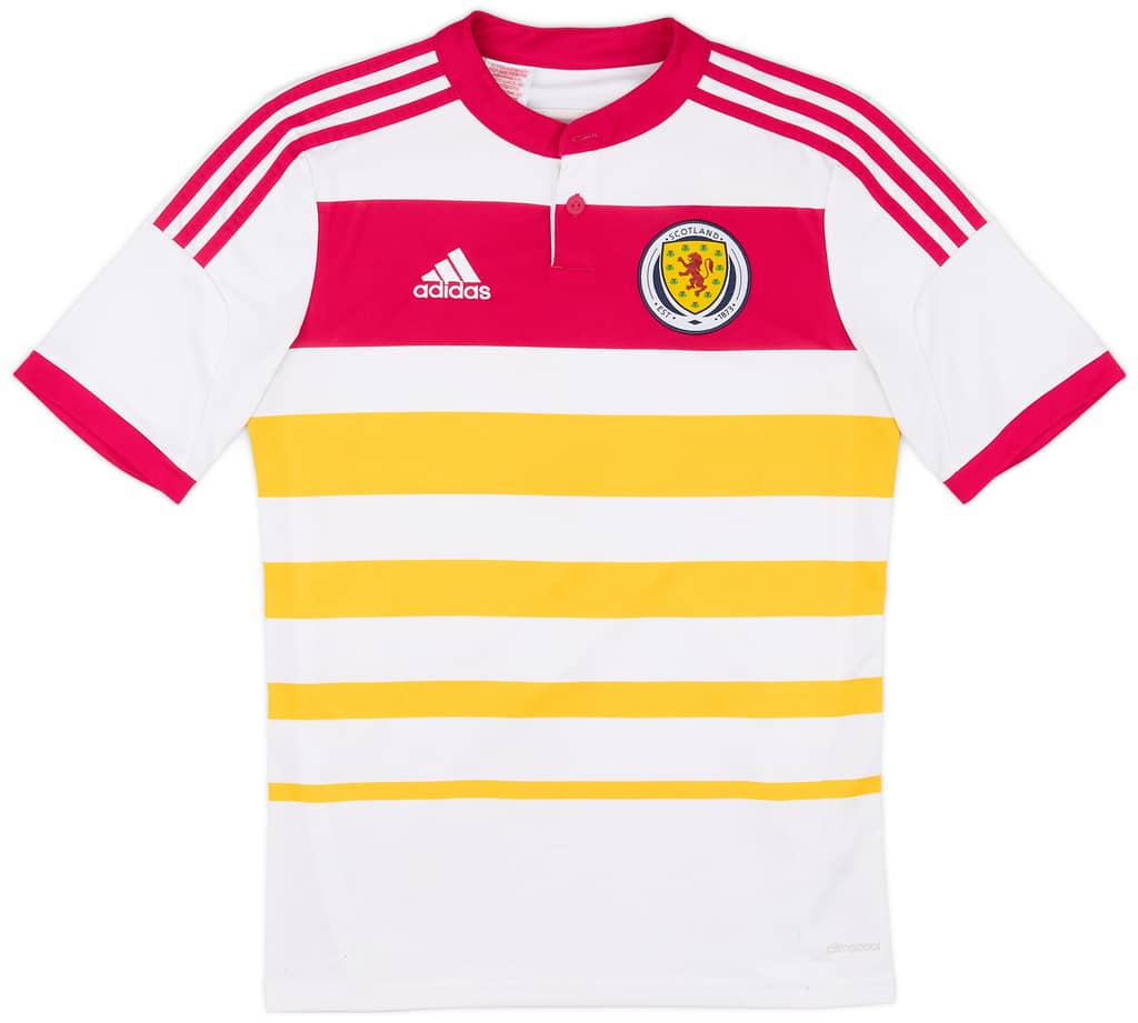 2014-15 Scotland Away Shirt - 7/10 - (XL.Boys)