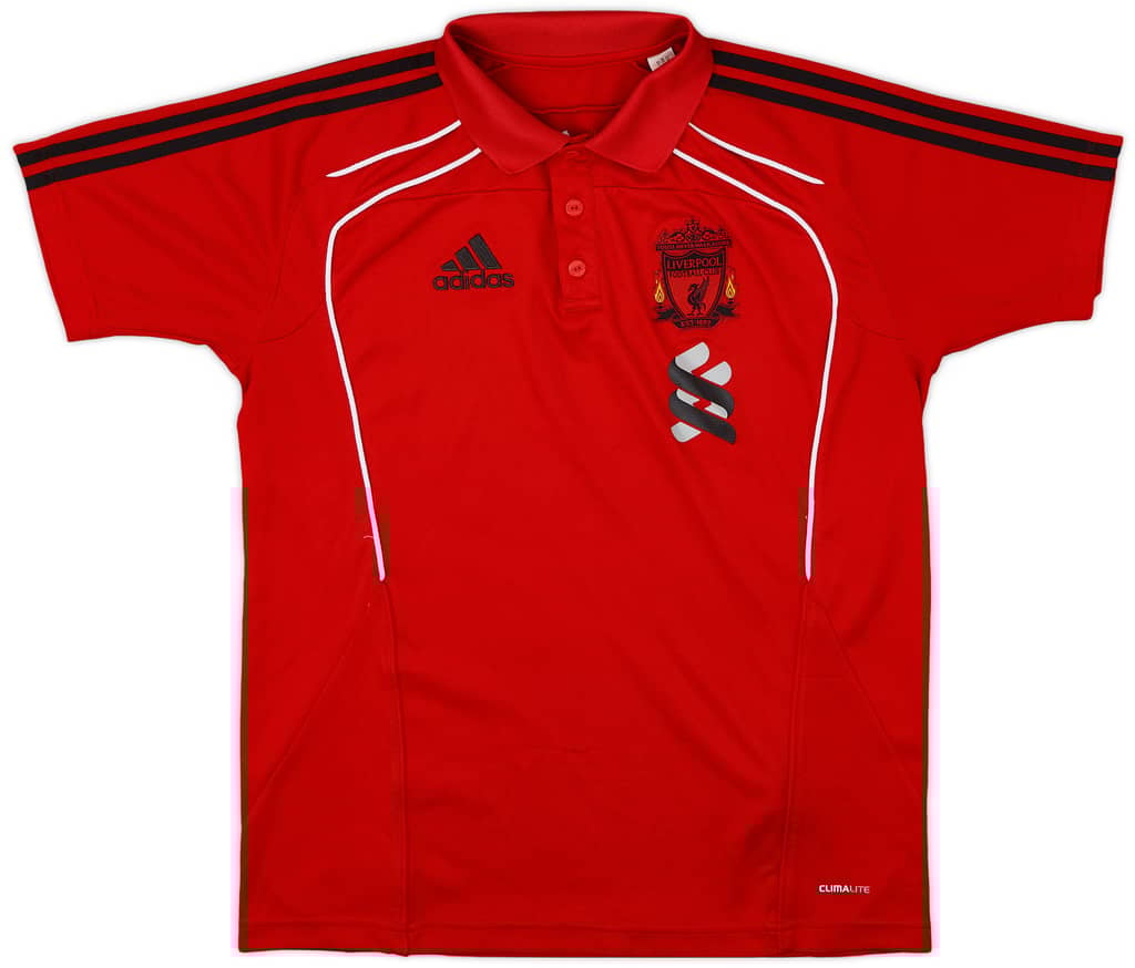 2010-11 Liverpool adidas Polo Shirt - 6/10 - (M)