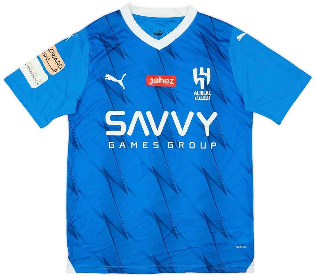 2023-24 Al-Hilal Home Shirt - 7/10 - (S)