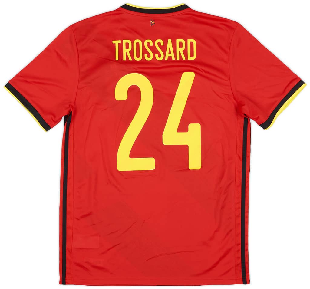 2020-21 Belgium Home Shirt Trossard #24 (M)