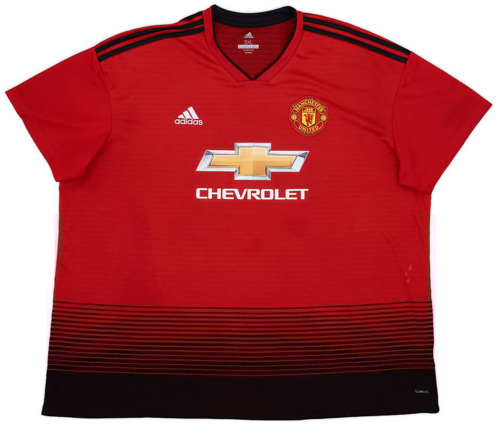 2018-19 Manchester United Home Shirt - 7/10 - (3XL)
