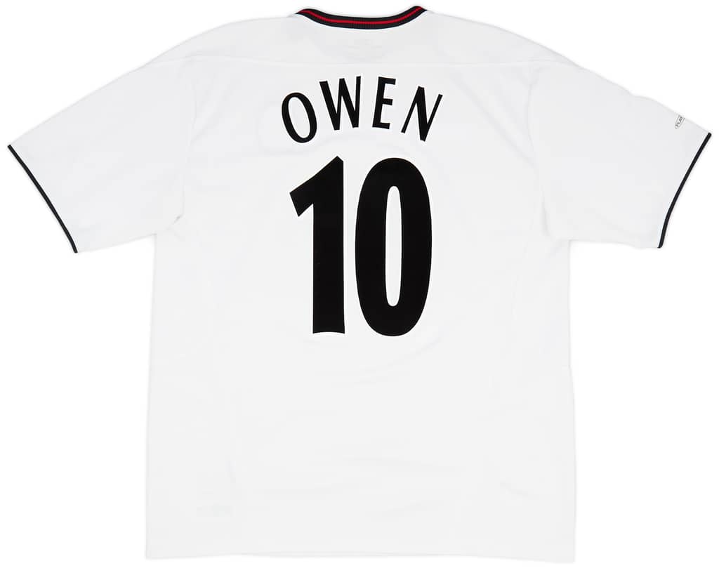 2003-04 Liverpool Away Shirt Owen #10