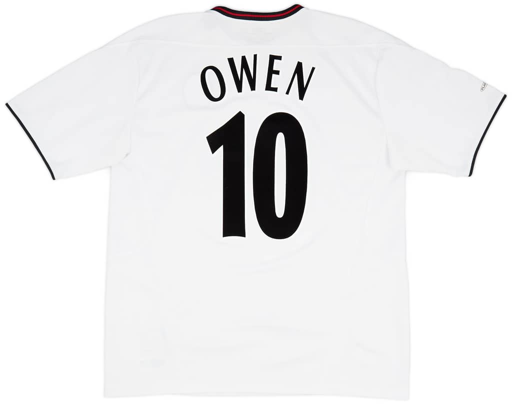 2003-04 Liverpool Away Shirt Owen #10 - 6/10 - (S)