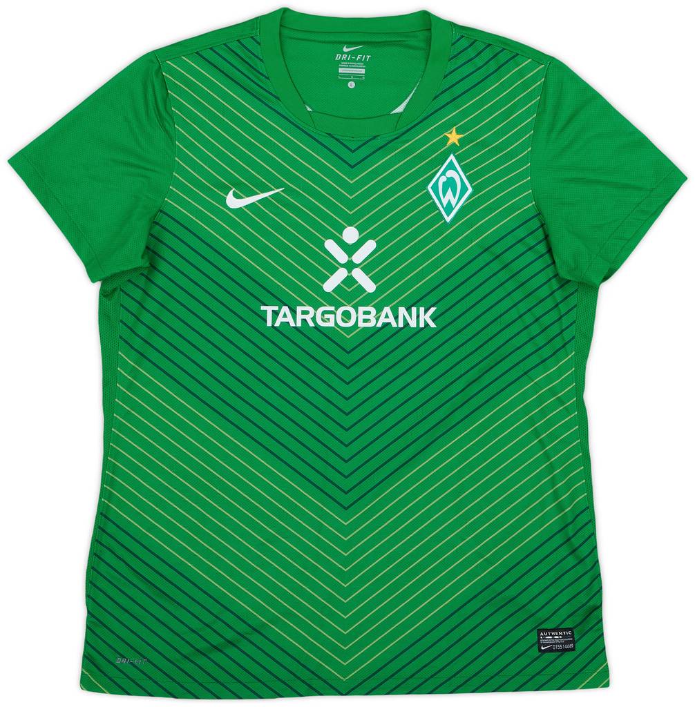 2011-12 Werder Bremen Home Shirt - 9/10 - (Women's L)