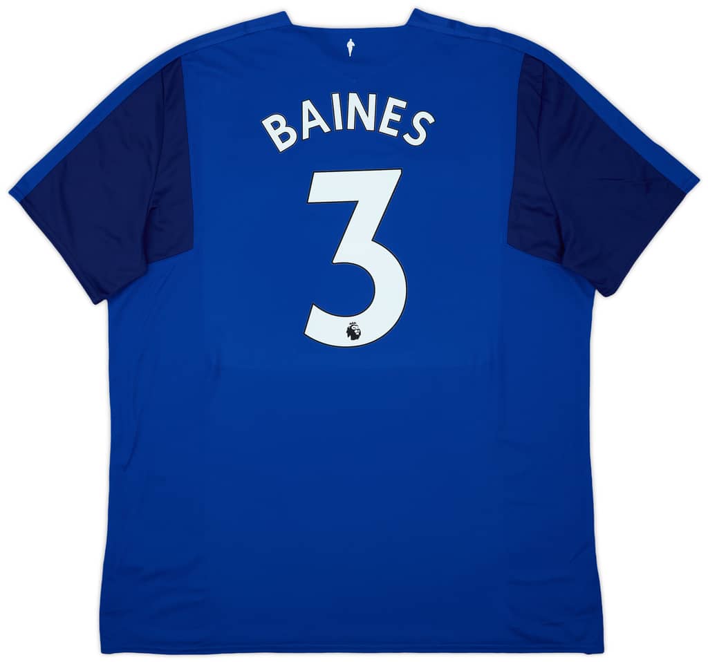 2017-18 Everton Home Shirt Baines #3 (3XL)
