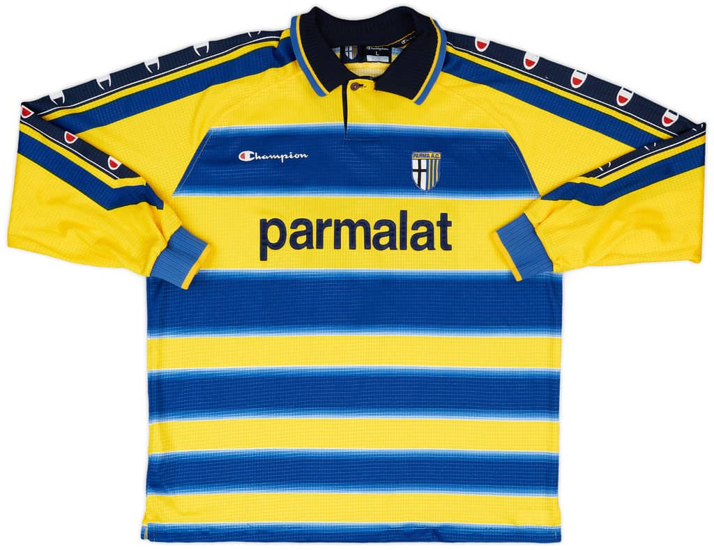 1999-00 Parma Match Issue Home L/S Shirt #5