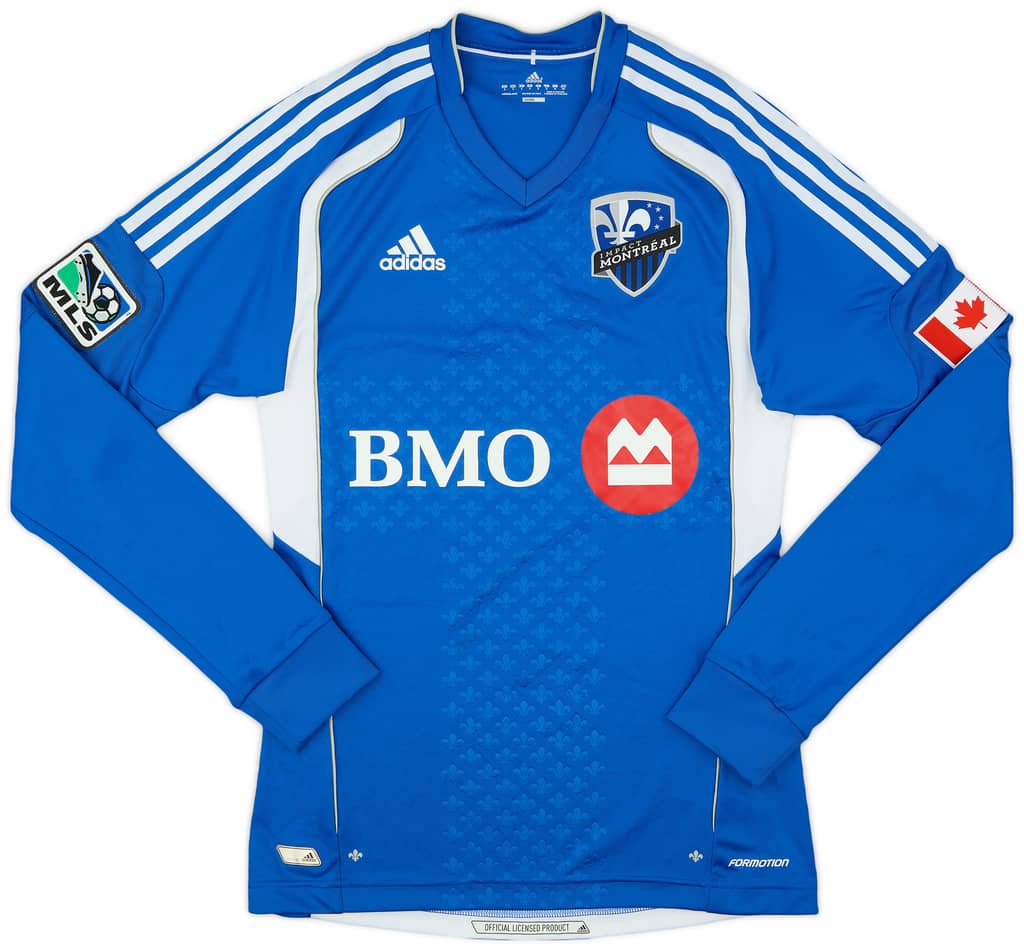 2012 Montreal Impact Authentic Home L/S Shirt - 9/10 - (S)