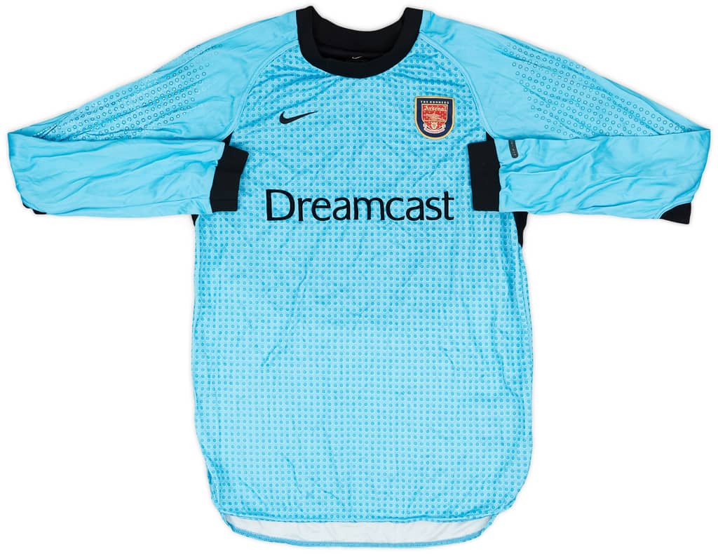 2000-01 Arsenal GK Shirt - 9/10 - (XL.Boys)