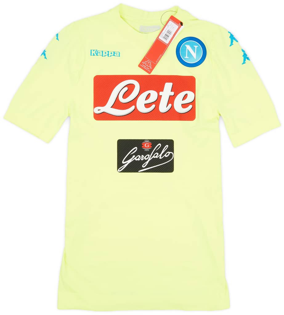 2016-17 Napoli Player Issue GK Shirt (L/XL)