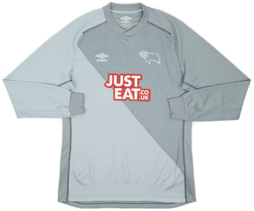 2015-16 Derby County GK Shirt - 8/10 - (XL.Boys)