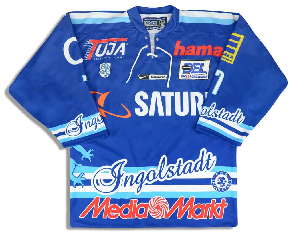 2007-08 ERC Ingolstadt Treille #7 Ice Gear Jersey (Home) XL