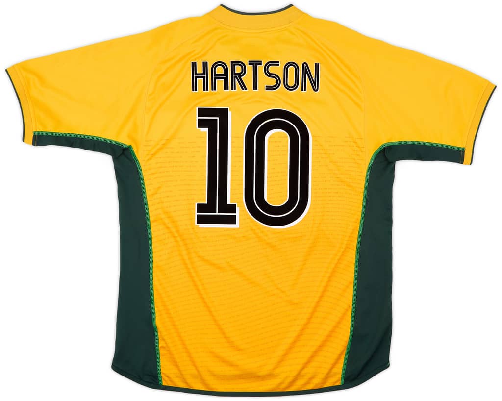2002-03 Celtic Away Shirt Hartson #10 - 6/10 - (XL)