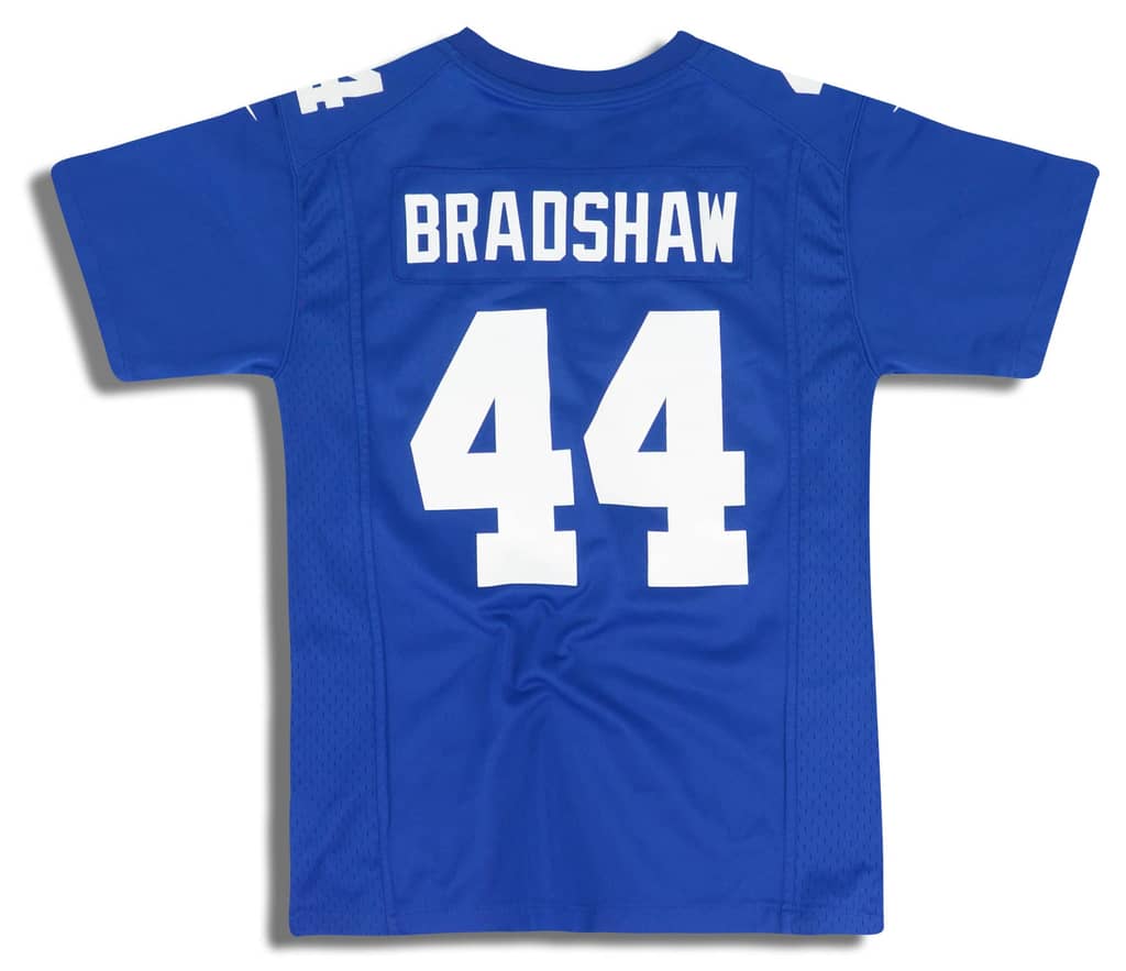 2012 New York Giants Bradshaw #44 Nike Game Jersey (Home) Y