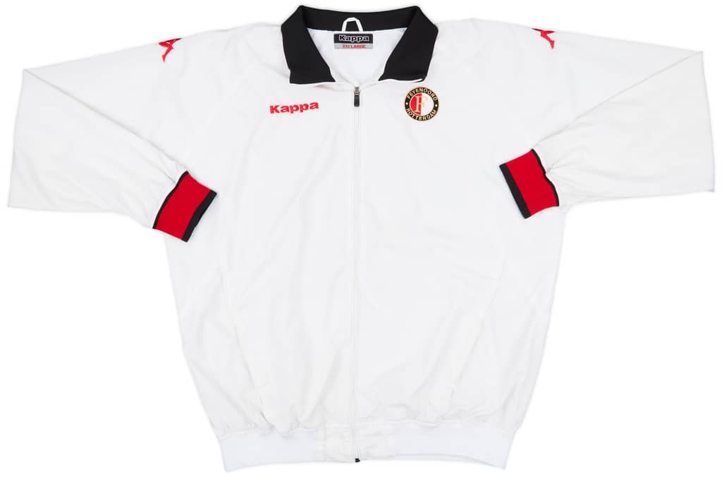 2007-08 Feyenoord Kappa Track Jacket - 8/10 - (3XL)