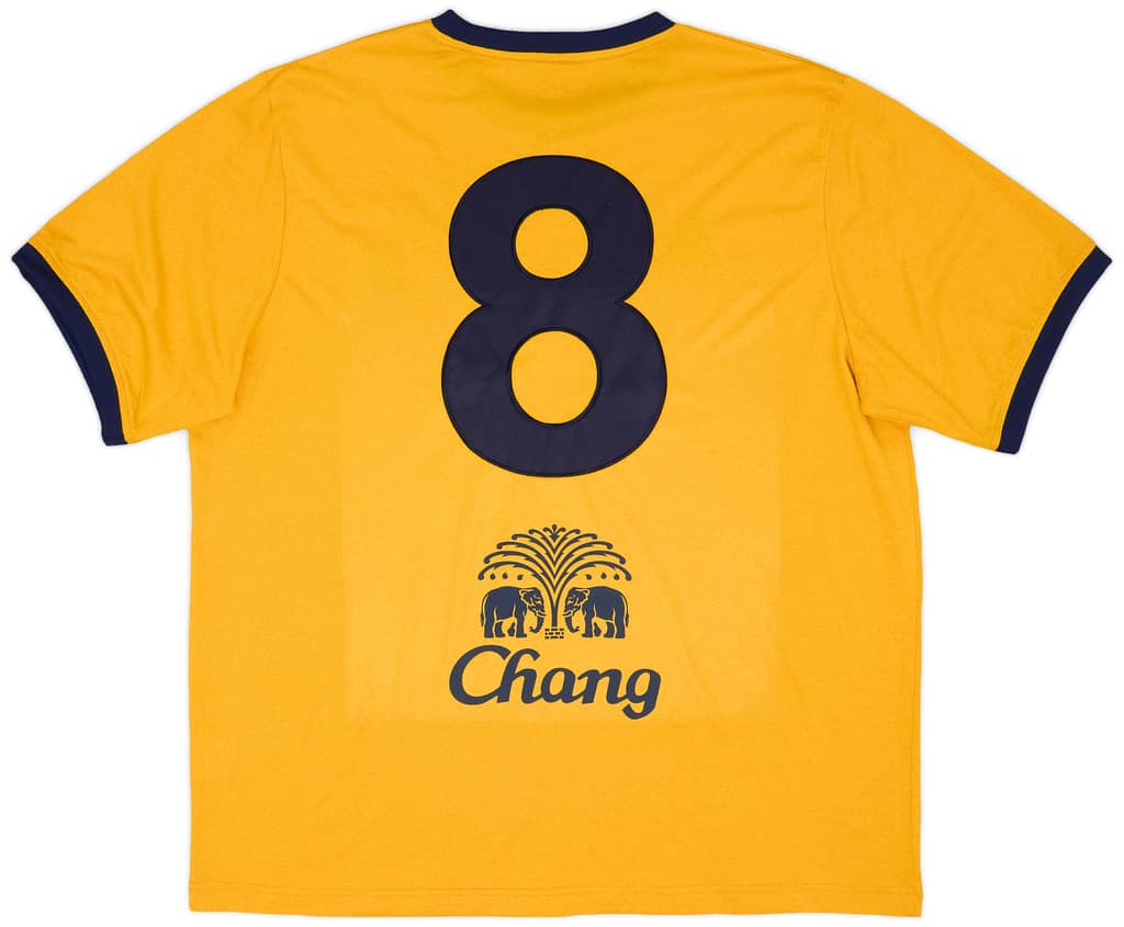 2011-12 Everton Retro Away Shirt #8 - 9/10 - (XL)