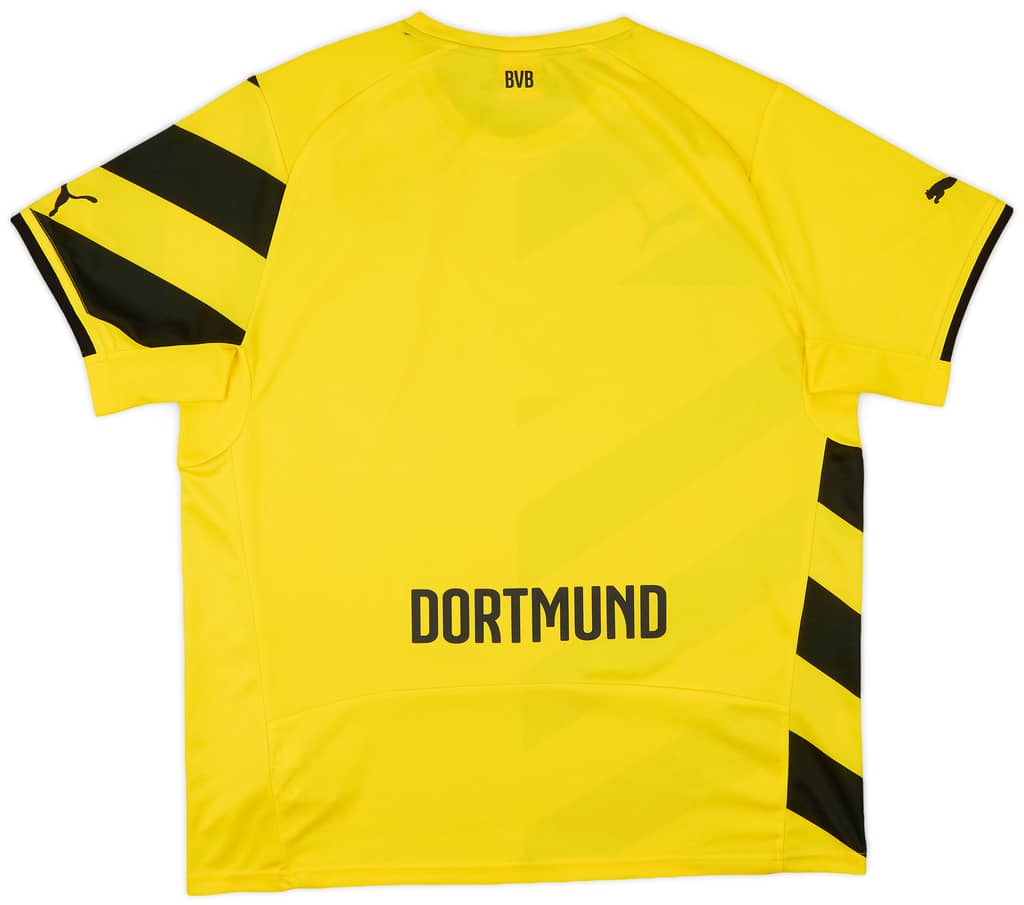 2014-15 Borussia Dortmund Home Shirt - 8/10 - (XL)