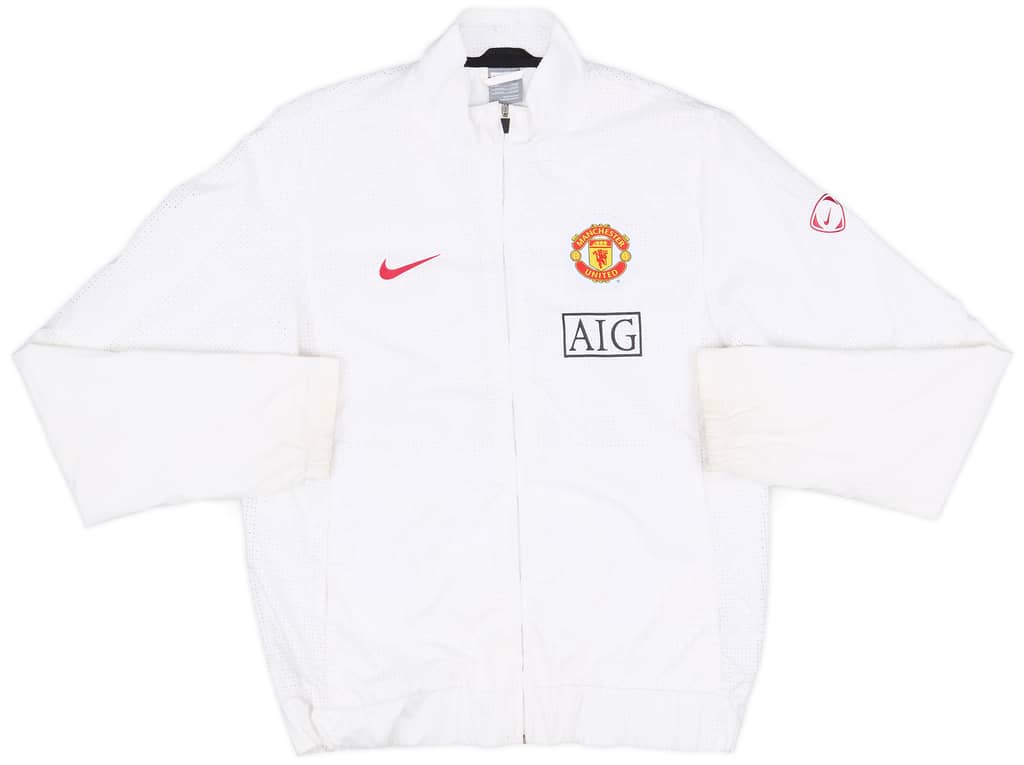 2009-10 Manchester United Nike Track Jacket - 8/10 - (M)