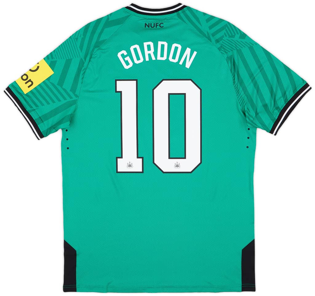 2023-24 Newcastle Authentic Away Shirt Gordon #10
