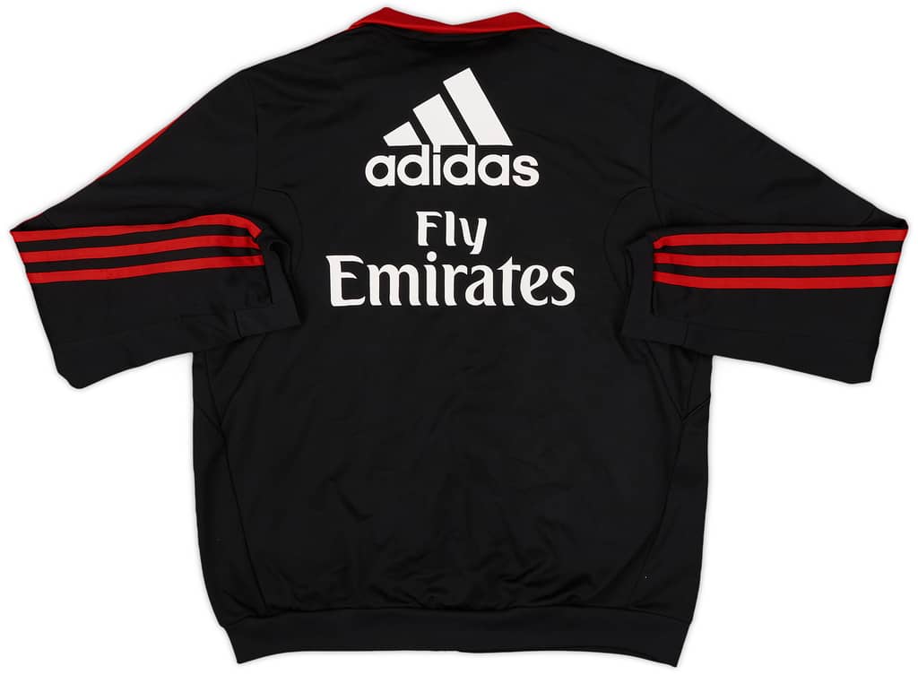 2012-13 AC Milan adidas Track Jacket - 8/10 - (M.Boys)