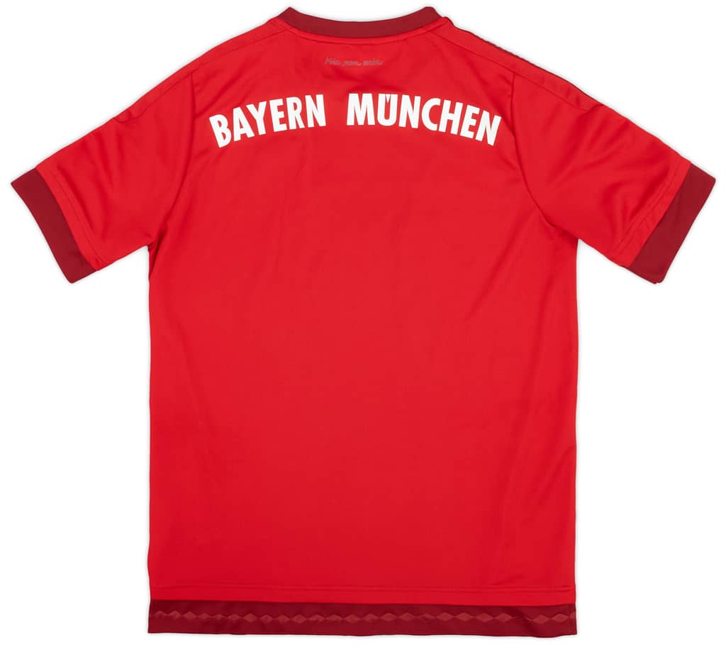 2015-16 Bayern Munich Home Shirt - 8/10 - (XL.Boys)