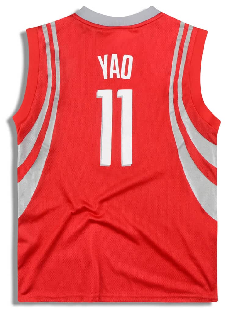 2006-10 Houston Rockets Yao #11 adidas Jersey (Away) Y