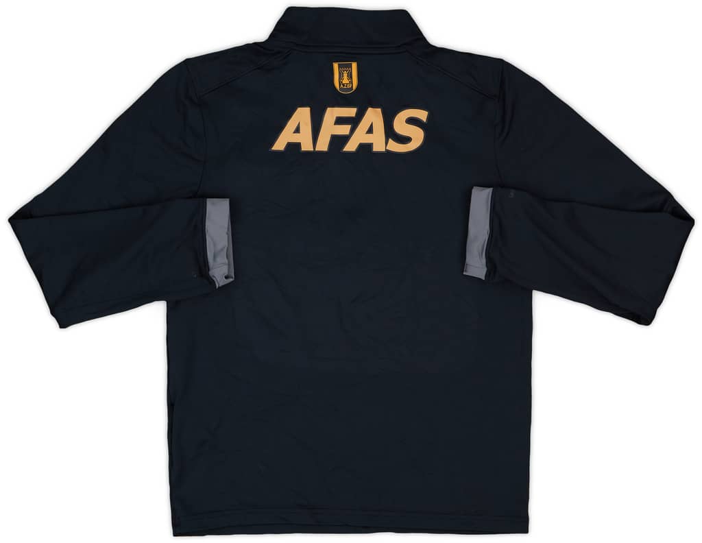 2017-18 AZ Alkmaar Under Armour 1/4 Zip Drill Top - 8/10 - (M.Boys)