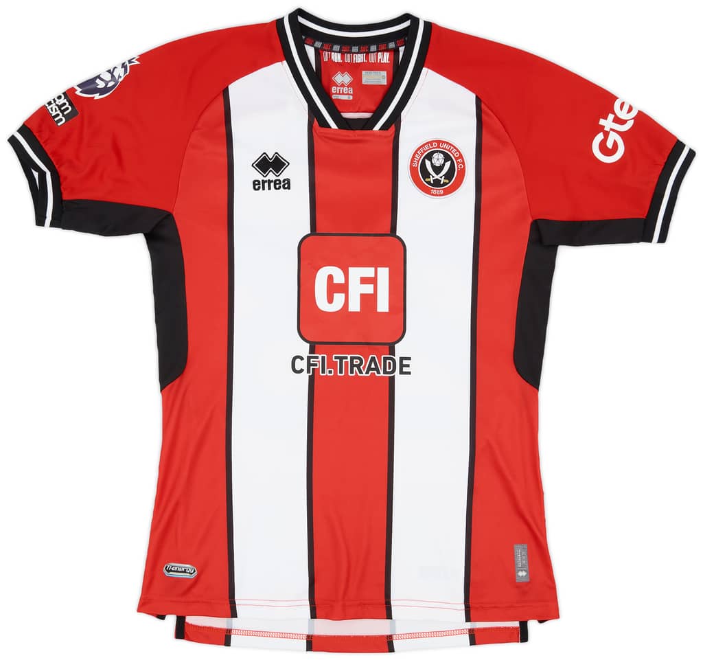 2023-24 Sheffield United Match Issue Home Shirt Osborn #23