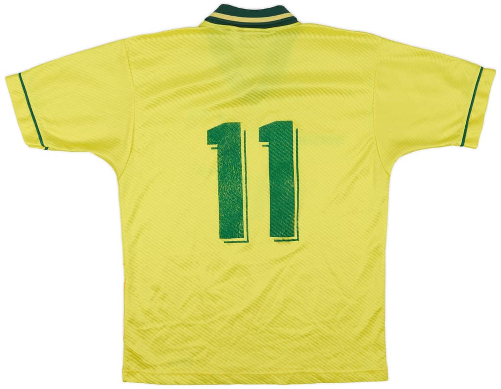 1994 Brazil Home Shirt #11 - 7/10 - (M)