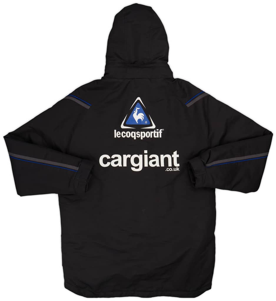 2004-05 QPR Le Coq Sportif Hooded Bench Coat - 7/10 - (S)