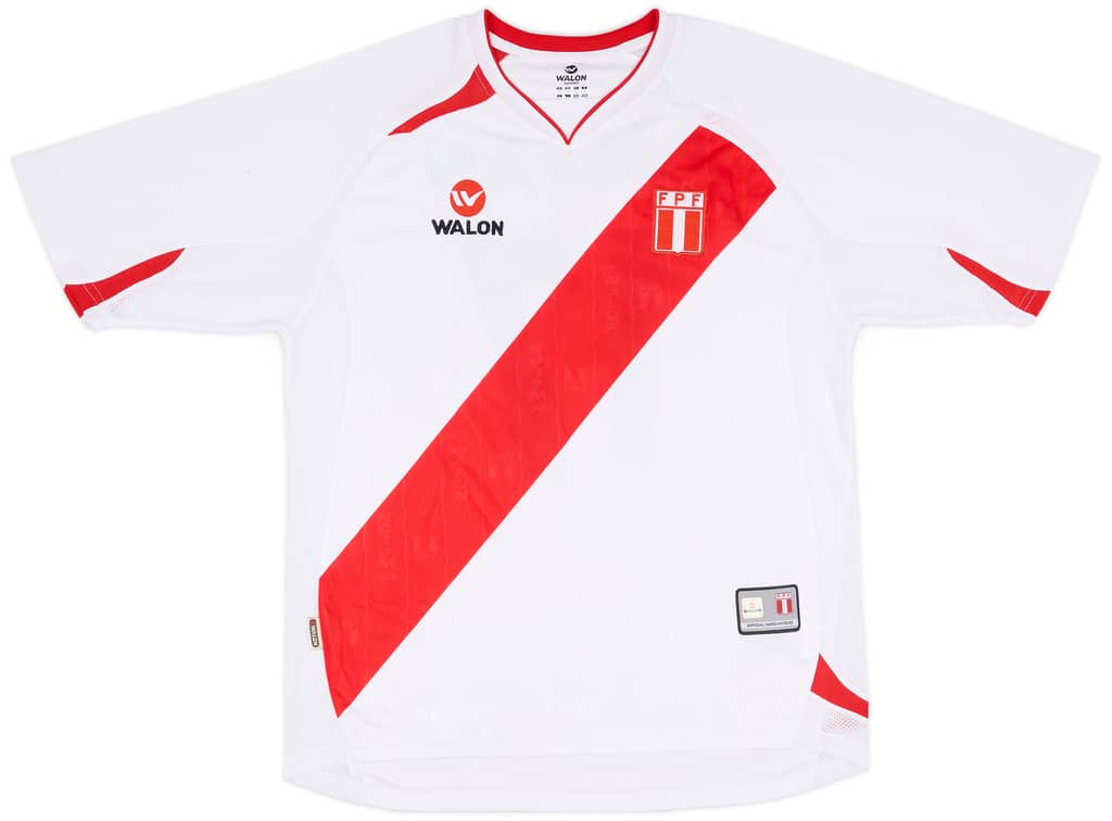 2007-09 Peru Home Shirt Farfan #17 - 6/10 - (L)