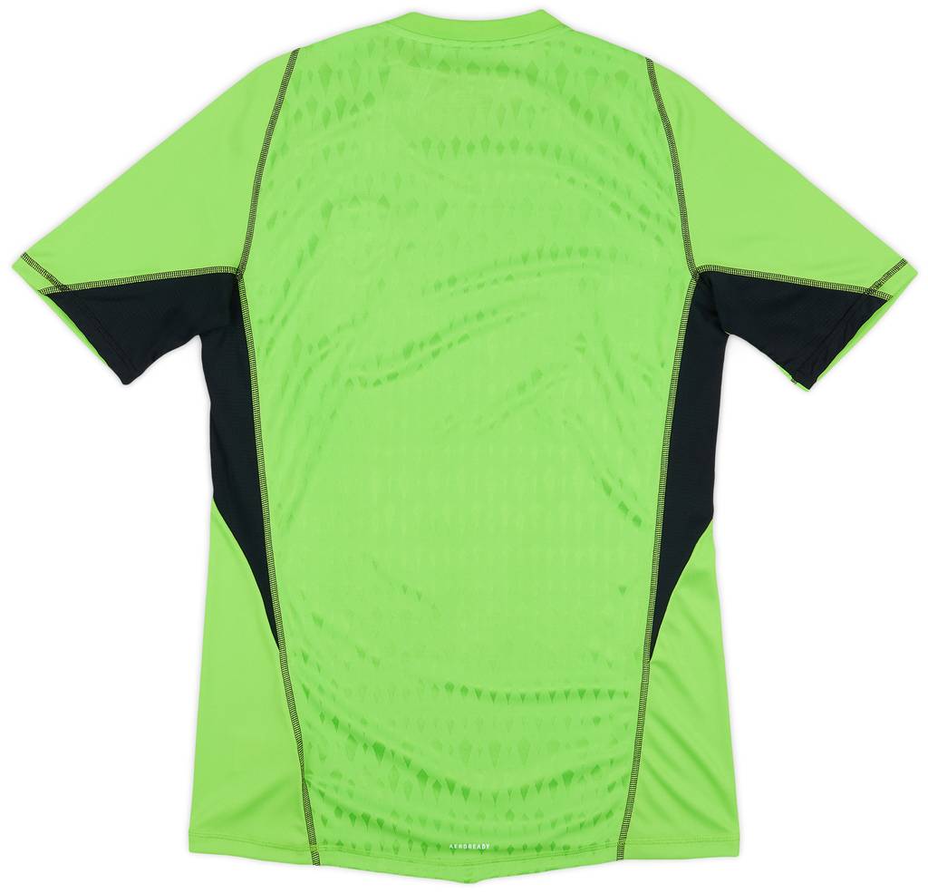 2023-24 Leeds United Player Issue GK Home S/S Shirt