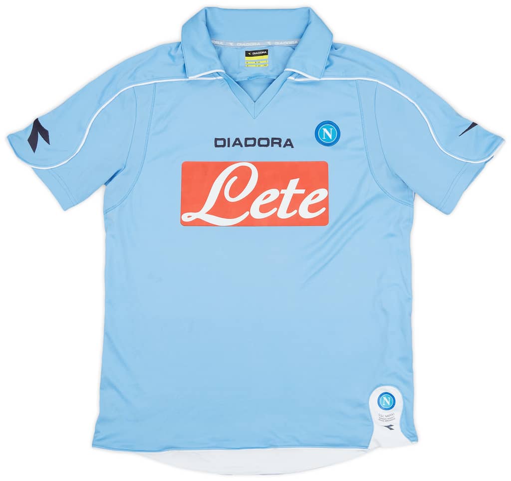2008-09 Napoli Home Shirt Denis #9 - 5/10 - (S)