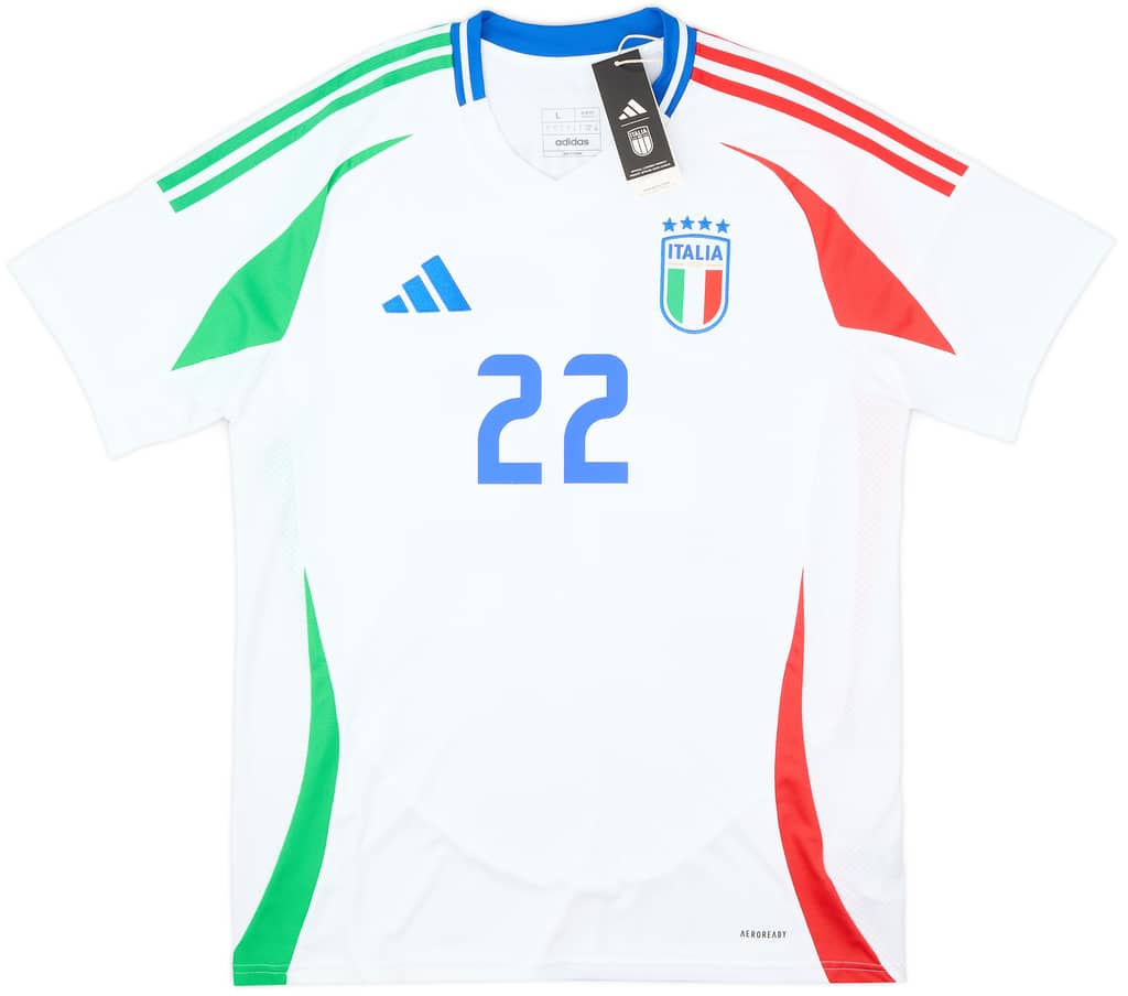 2024-25 Italy Away Shirt El Shaarawy #22