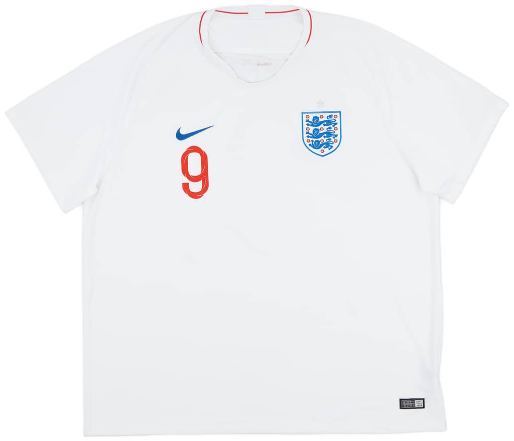 2018-19 England Home Shirt Kane #9 - 8/10 - (3XL)