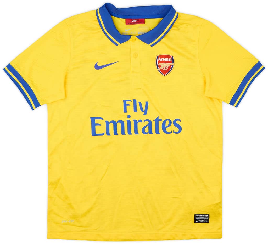 2013-14 Arsenal Away Shirt - 8/10 - (L.Boys)