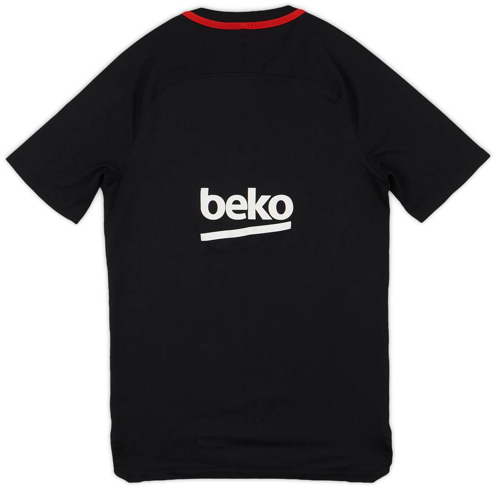 2017-18 Barcelona Nike Training Shirt - 8/10 - (S)