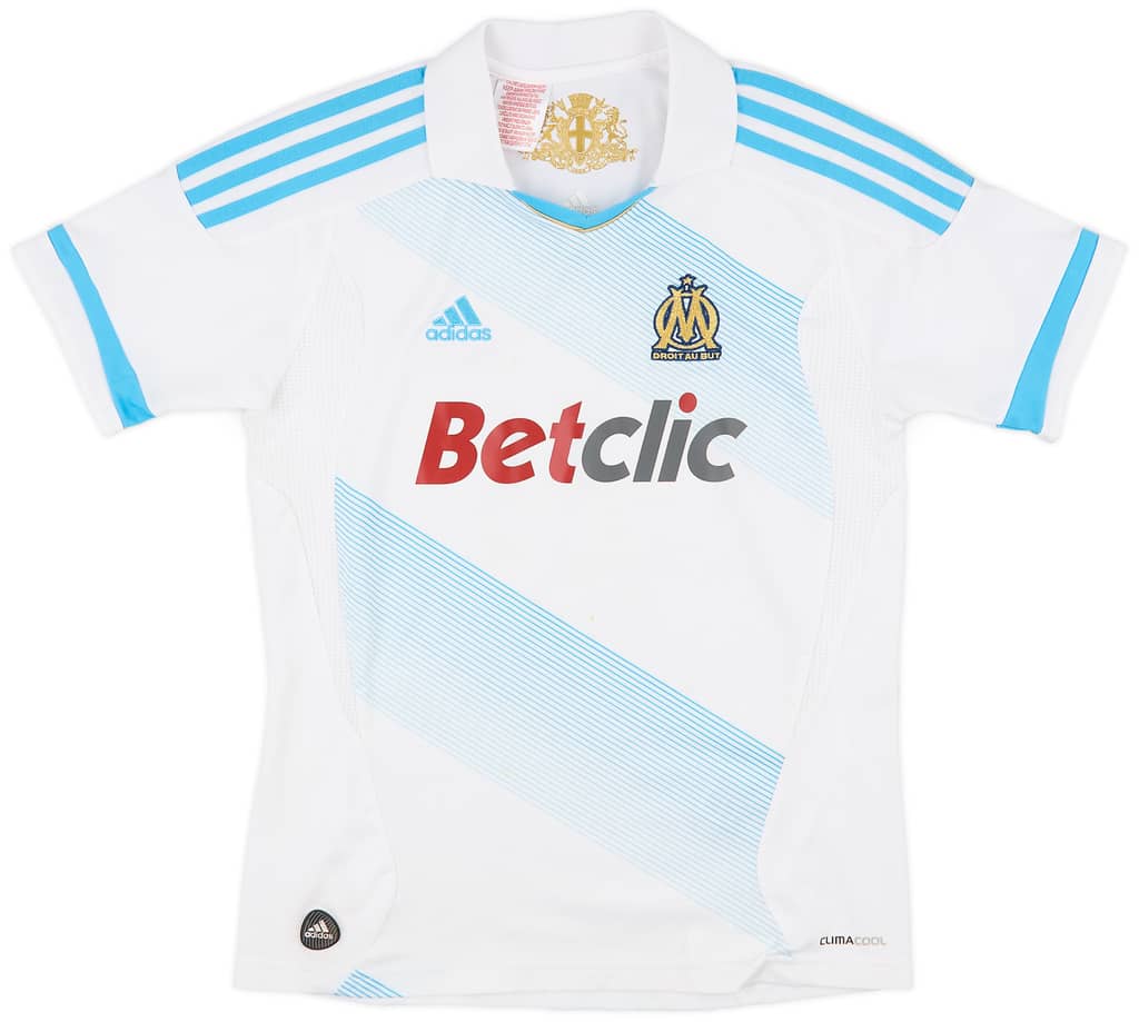 2011-12 Olympique Marseille Home Shirt - 7/10 - (M.Boys)