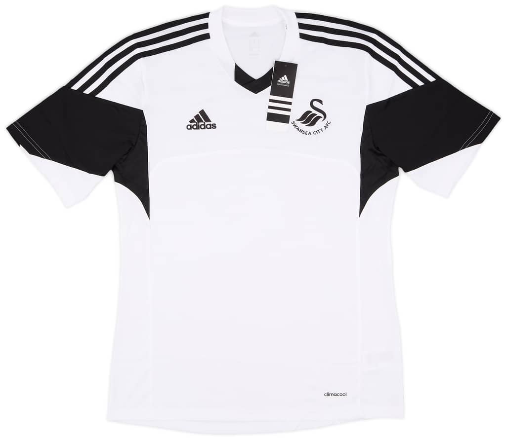 2013-14 Swansea Home Shirt Britton #7 (M)