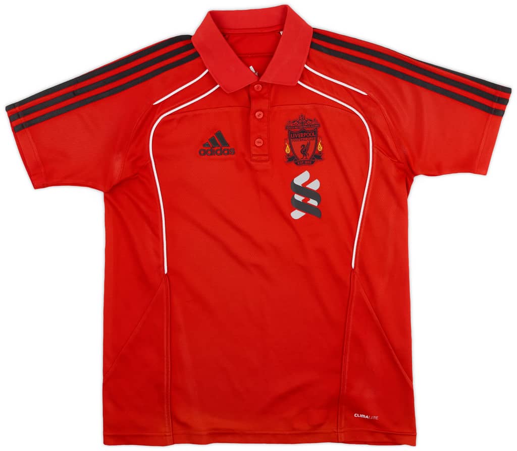 2010-11 Liverpool adidas Polo Shirt - 9/10 - (S)