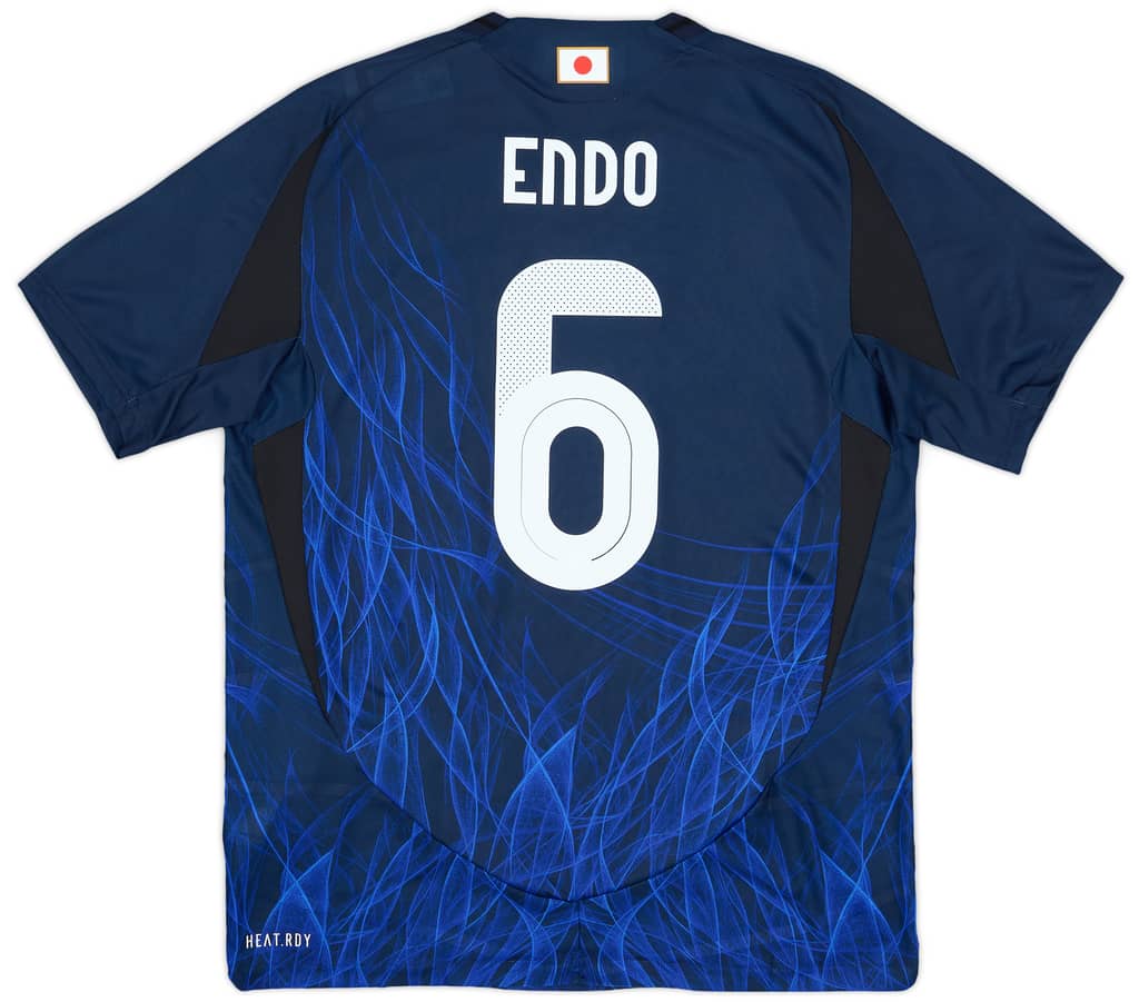 2024-25 Japan Authentic Home Shirt Endo #6