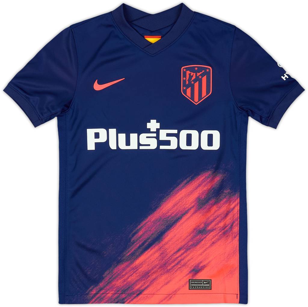 2021-22 Atletico Madrid Away Shirt - As New (XS.Kids)