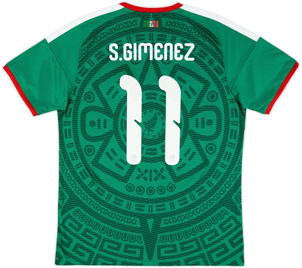 2026-27 Mexico Home Shirt S.Gimenez #11