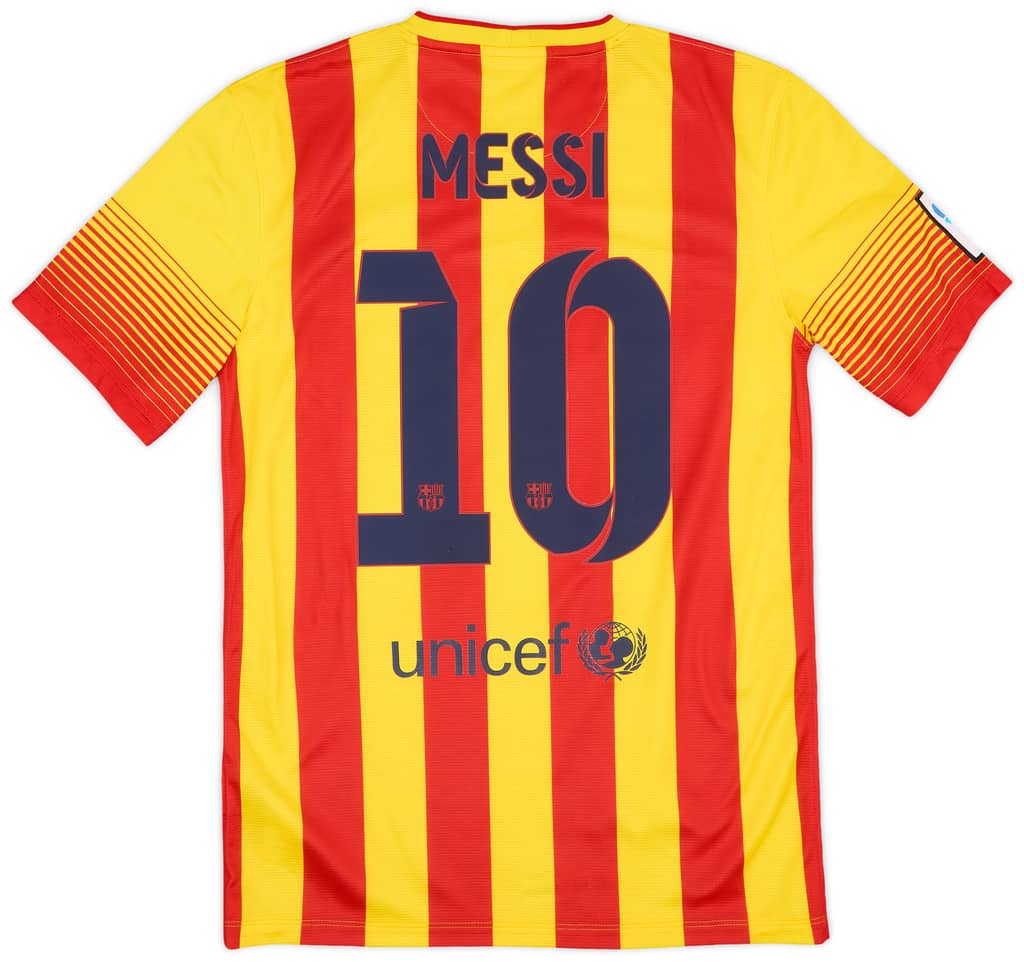 2013-15 Barcelona Away Shirt Messi #10 (S)