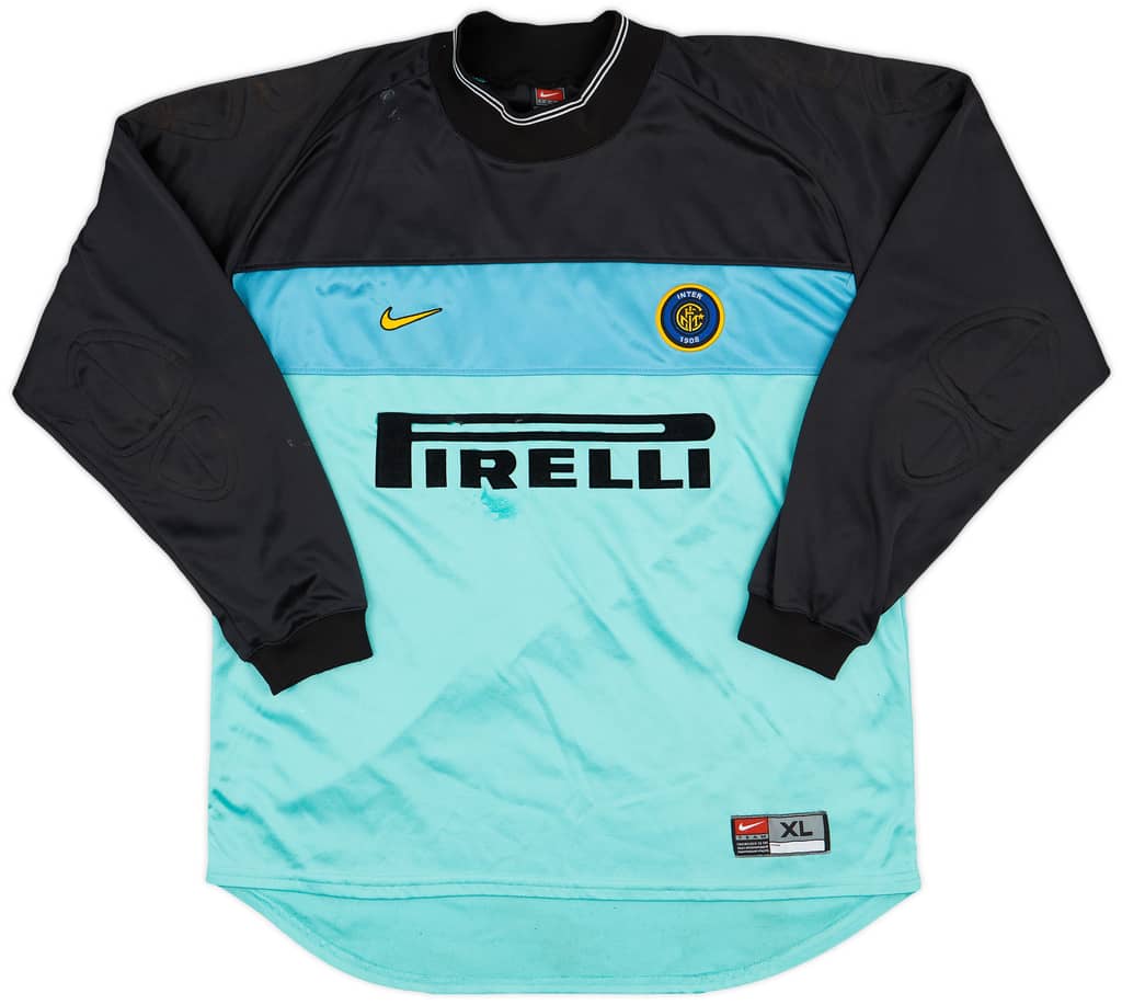 1999-00 Inter Milan GK Shirt #1 - 5/10 - (XL)