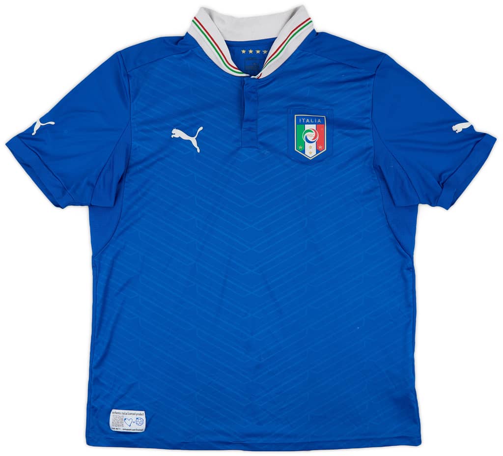 2012-13 Italy Home Shirt - 6/10 - (XL)