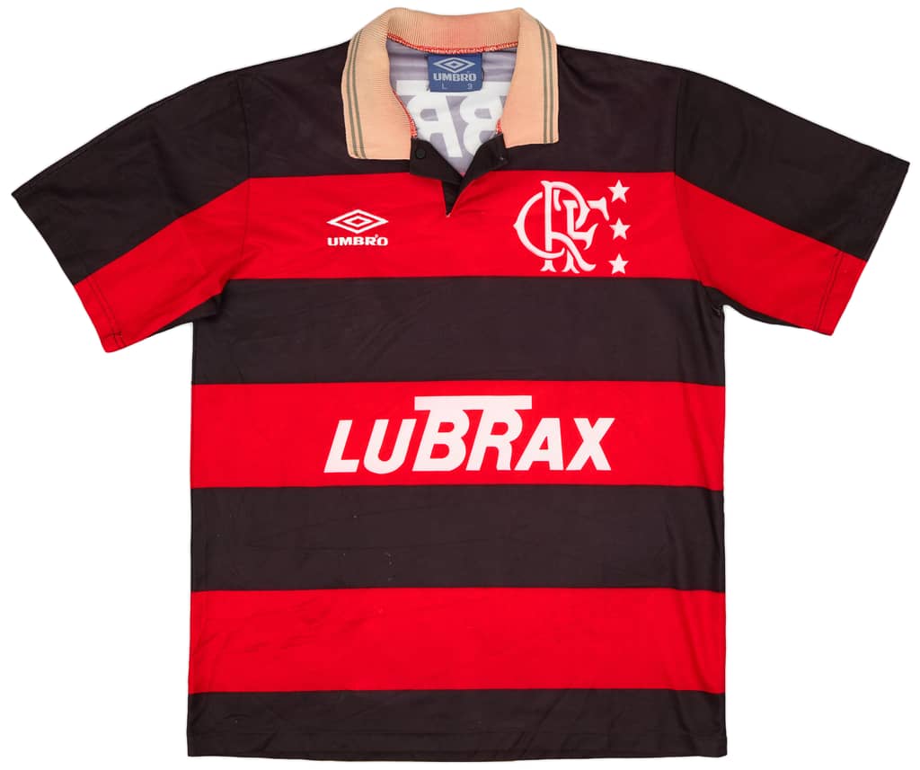 1992-93 Flamengo Home Shirt - 7/10 - (L)